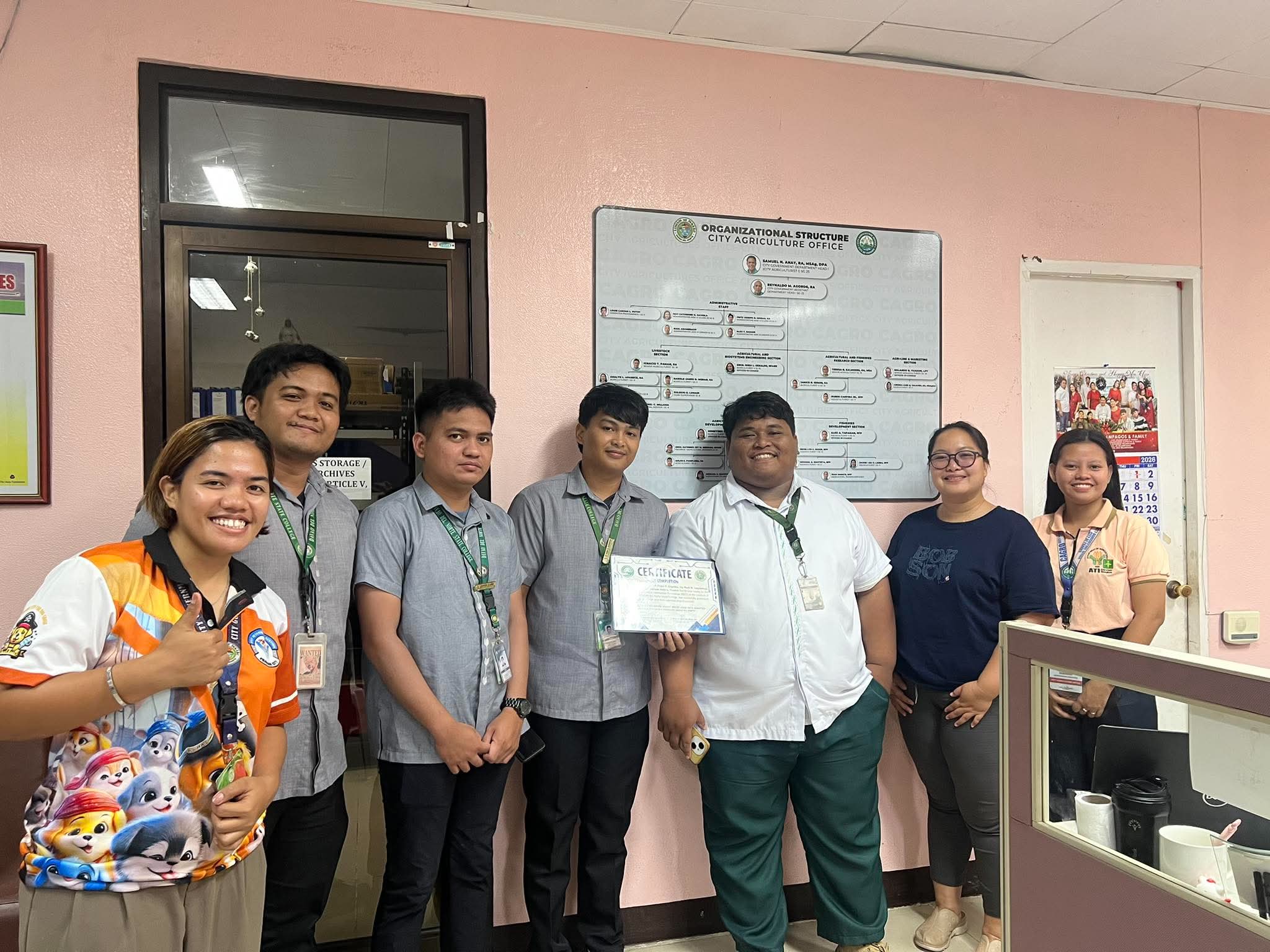 PriceVision team at CAGRO Panabo