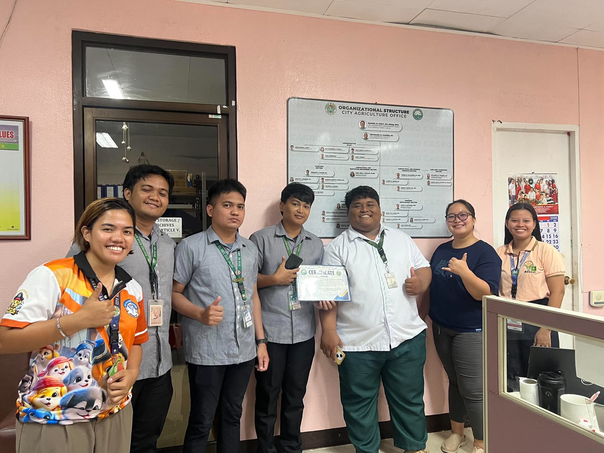 PriceVision team celebrating completion